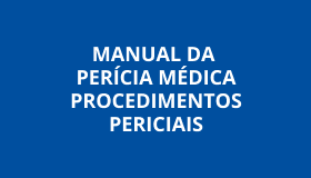Capa Manual da Perícia Médica - Procedimentos Periciais.