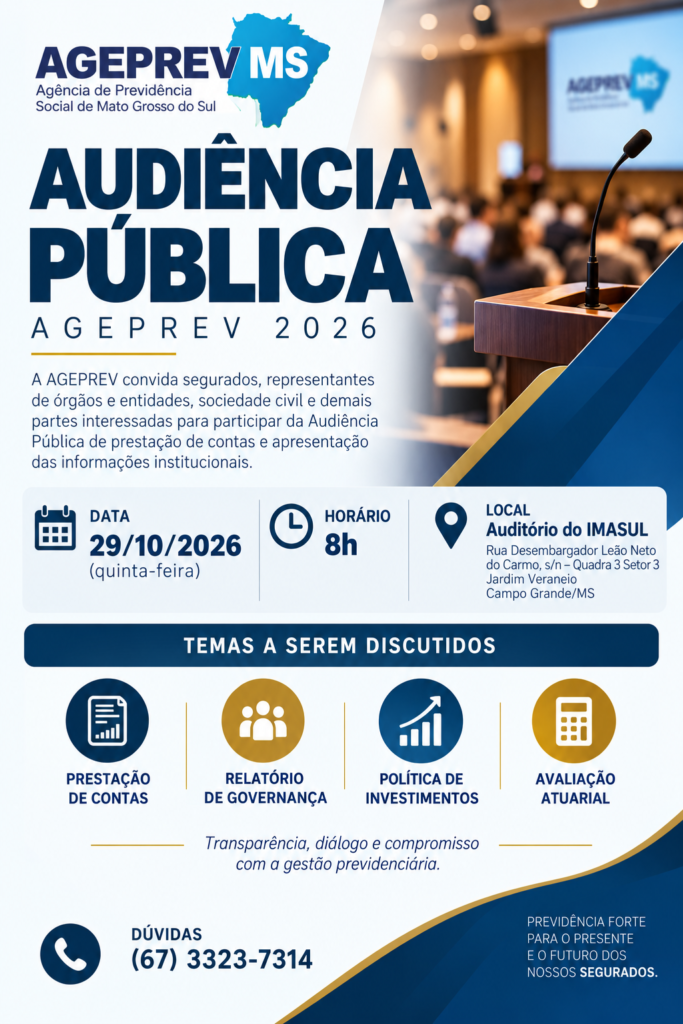 Audiência Pública AGEPREV 2026